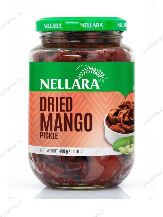 Dried Mango Pickle 400 Gm – Nellara