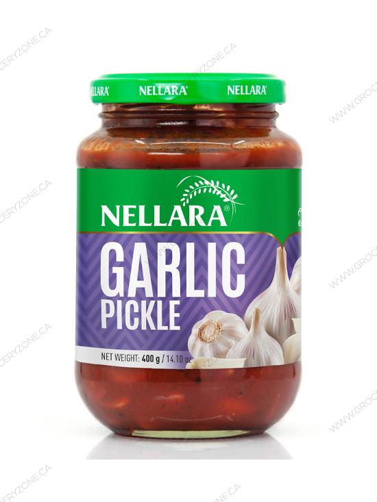 Garlic Pickle 400 Gm – Nellara