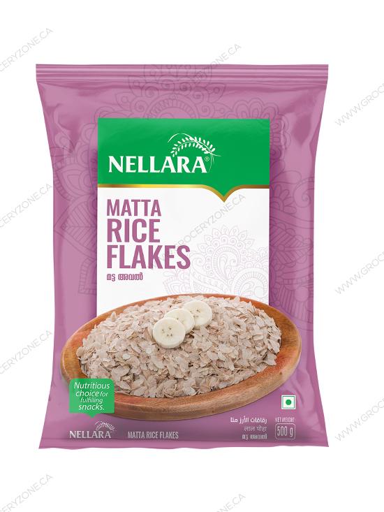 Matta Rice Flakes 500 Gm – Nellara