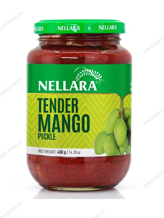 Tender Mango Pickle 400 Gm – Nellara
