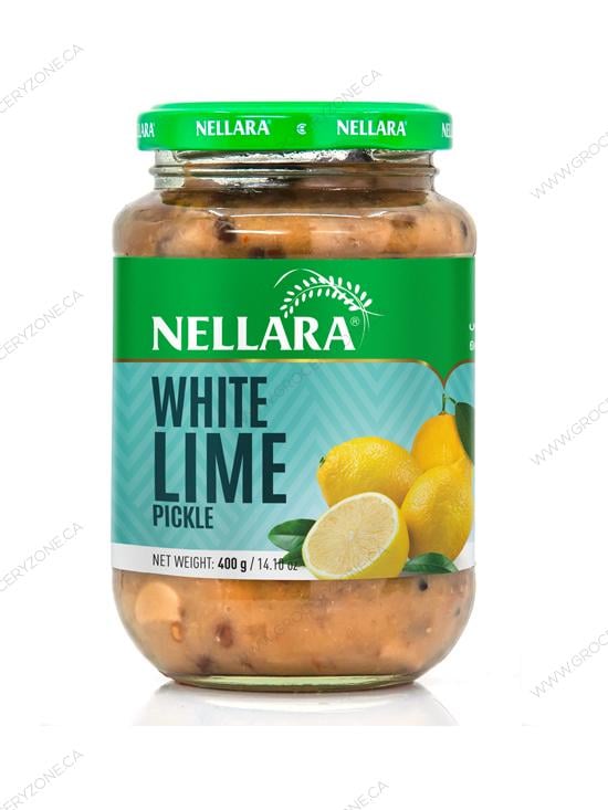White Lemon Pickle 400 Gm – Nellara